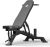 Weight Bench, Adjustable Workout Bench for Home Gym Full Body Workout, 1300LBS Weight Capacity Bench Press, Flat/Incline/Decline Bench with 33″ Extra-Long Backrest & Wheels