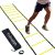 20ft Adjustable Agility Ladder with Carry Bag – Football Training Equipment & Speed Ladder for Soccer, Basketball – Agility Training Equipment for Footwork Drills