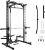 RitFit Smith Machine Power Rack with LAT-Pull Down System, Landmine, Barbell Bar, Plate Storage Pegs and More Training Attachment
