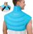 Comfytemp Large Ice Pack for Neck Shoulders Upper Back Pain Relief with Straps, HSA Eligible FSA Wearable Reusable Gel Ice Wrap with Cold Compression Therapy Recovery for Upper Back, Cervical (L)
