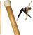 5ft Yoga Stick Made from Natural Bamboo – Yoga Dowel, Mobility and Exercise Stick for Workout, Stretching, Flexibility, Balance, Physical Therapy | Posture Correction | Lightweight & Sturdy