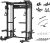 MAJOR FITNESS F22 Power Rack, 1600lbs All-in-One Squat Rack with Dual Pulley System, Heavy-Duty Steel Frame, Attachments & Storage for Home Gym Strength Training