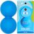 RAD Original Peanut Massage Ball – Medium Density Yoga Deep Tissue Roller Ball – Myofascial Release for Back, Neck, Feet, Psoas & Spine – Suboccipital & Thoracic Trigger Point Therapy