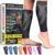 BLITZU Calf Compression Sleeve for Men & Women Footless Compression Socks Support Runners Leg Sleeve Shin Splints Pain Relief