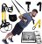 TRX All-In-One Home Gym System – Complete Suspension Training Kit for Strength Training, HIIT & Full-Body Workouts at Home or Outdoors, Includes Indoor & Outdoor Anchors
