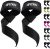 Lifting Straps for Weightlifting, Lifting Wrist Straps for Gym Strength Training, Neoprene-padded Wrist Cushion – Men & Women