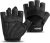 Ventilated Weight Lifting Gloves, Thick Padded Workout Gym Gloves with Full Palm Protection & Grip & Shock Absorption for Women & Men’s Fitness Exercise Training