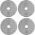 CAP Barbell Standard 1-Inch Cast Iron Weight Plates – Singles & Sets | 1.25-50 lbs | Multiple Options