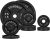 CAP Barbell 2-Inch Olympic Cast Iron Plate Weight Set | 75-285 lbs | Multiple Options